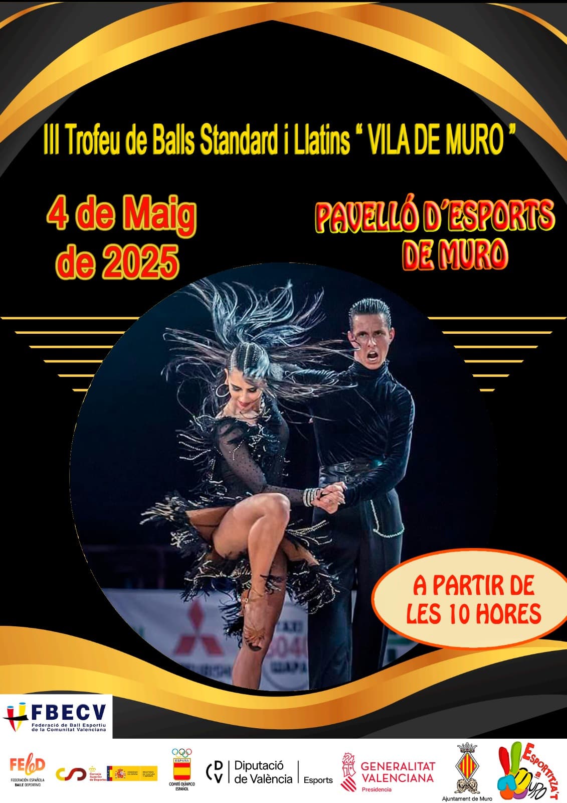 DANZA COREOGRAFICA III TROFEU DE BALLS ESTANDAR I LLATINS VILA DE MURO