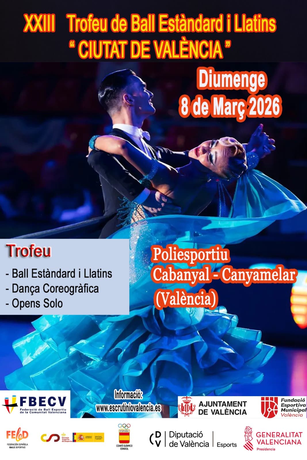 DANZA COREOGRAFICA XXIII TROFEU CIUTAT DE VALENCIA