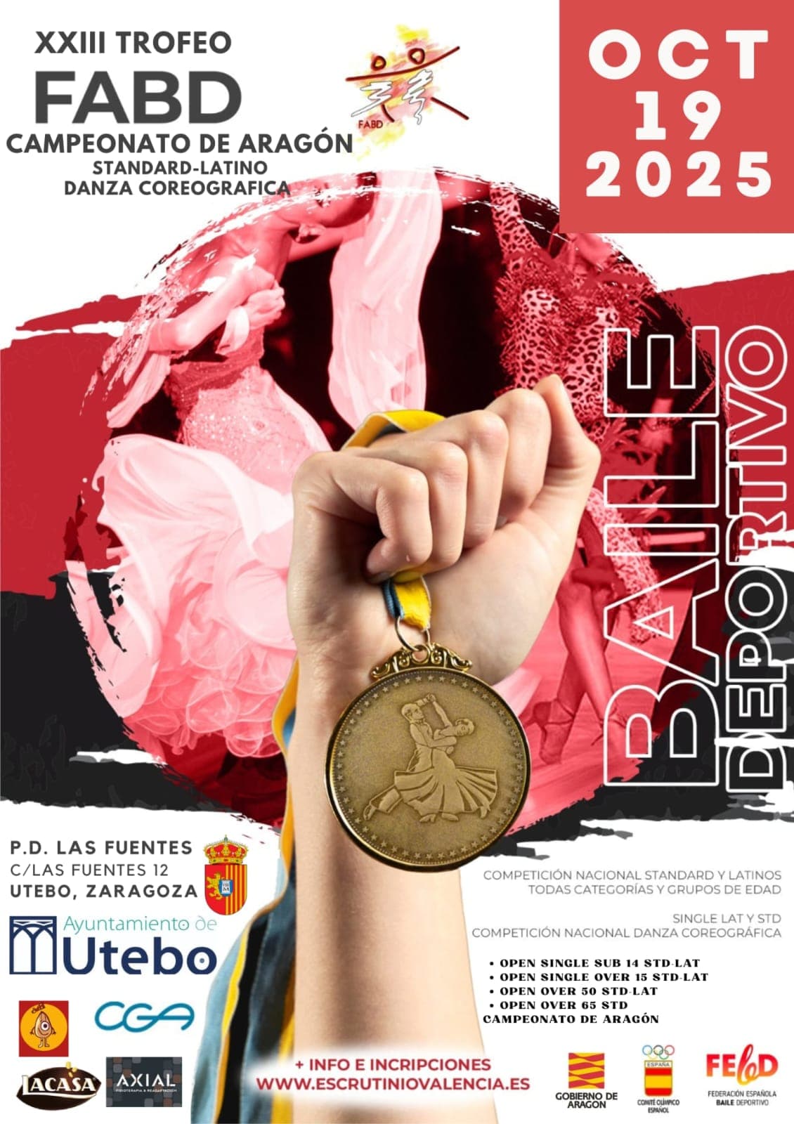 CAMPEONATO DE ARAGON DE DANZA COREOGRAFICA XXIII TROFEO FABD